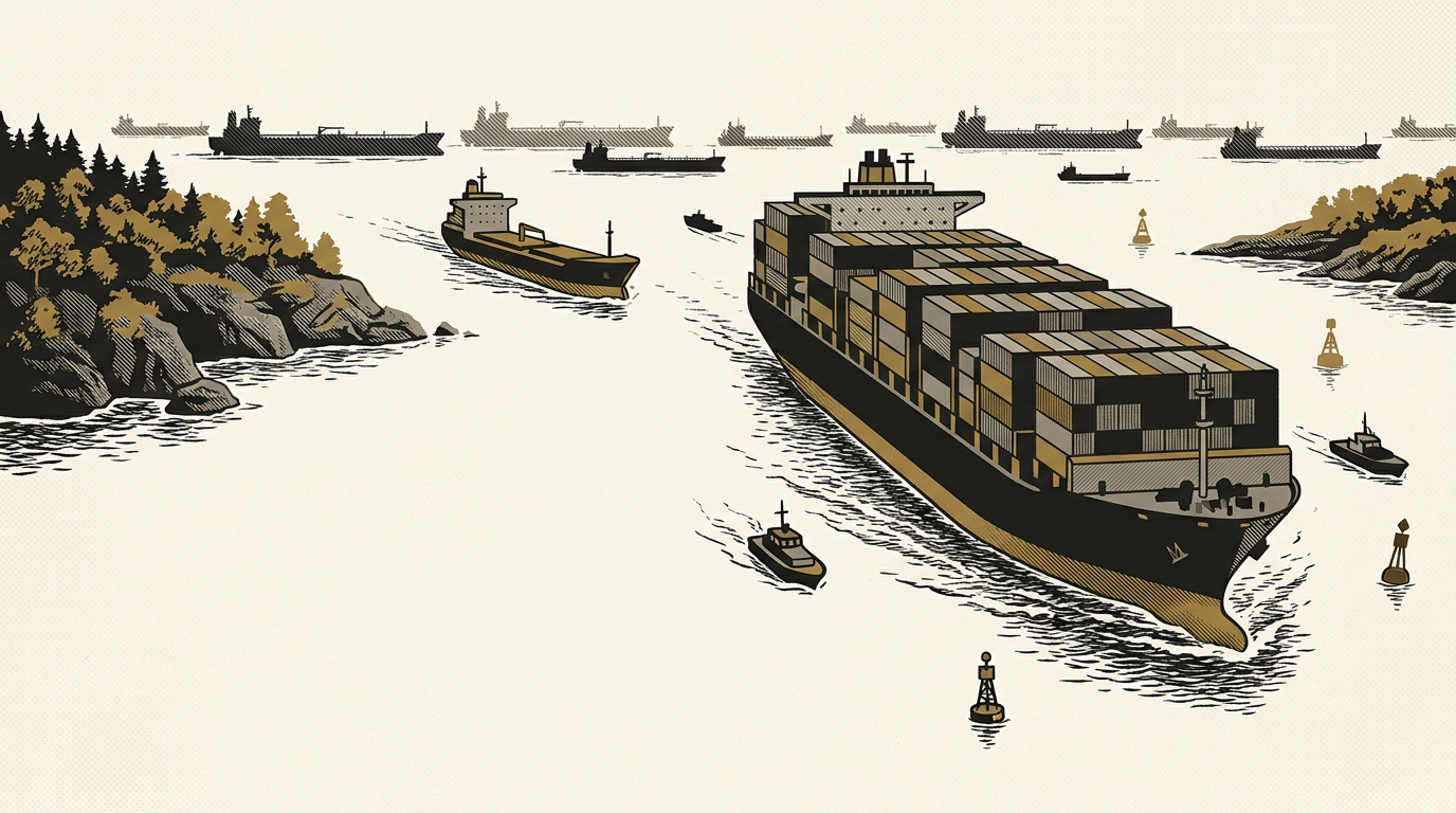 Global trade routes face scrutiny as shipping chokepoints highlighted